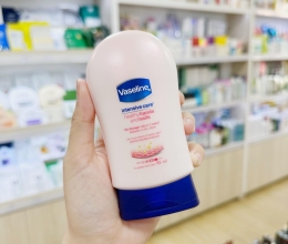 DƯỠNG TAY VASELINE HEALTHY HANDS AND NAILS 85ML (HỒNG) - CHAI